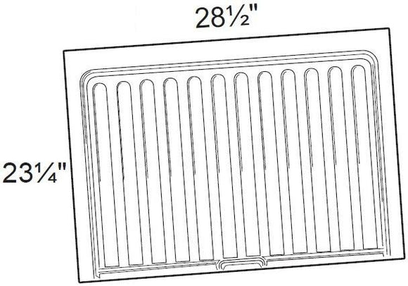 SBL2730 - Glasgow Polar White - 27" to 30" Sink Base Liner