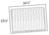 SBL3336 - Glasgow Polar White - 33" to 36" Sink Base Liner
