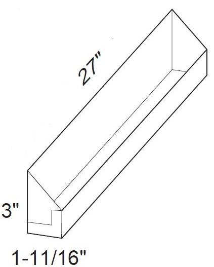 SBTOTK27 - Glasgow Polar White - 27" Sink Base Tiltout Tray Kit