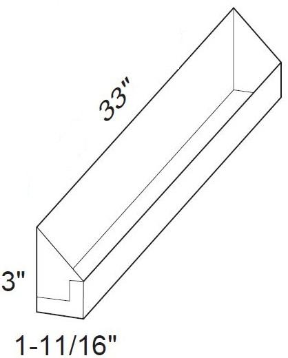 SBTOTK33 - Manhattan High Gloss Metallic - 33" Sink Base Tiltout Tray Kit