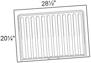 VSBL2730 - Manhattan High Gloss White - 27" to 30" Vanity Sink Base Liner - 27" to 30" Vanity Sink Base Liner - Field Modified and Installed