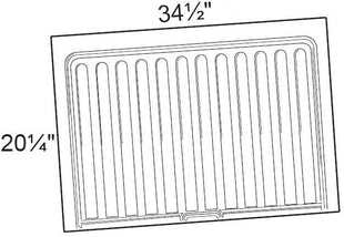 VSBL3336 - Waterford Vivid White - 33" to 36" Vanity Sink Base Liner - 33" to 36" Vanity Sink Base Liner - Field Modified and Installed