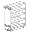 BF09PULL - Essex Castle - Base Pull-out for 9" Base