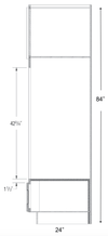 COC3384 - Essex Lunar - Combination Oven Cabinet - Assembled - See Specs For Openings