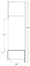 COC3390 - Norwich Slab - Combination Oven Cabinet - Assembled - See Specs For Openings