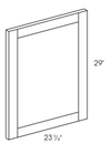 DEPB - Hanover Grey Stain - Base Decorative End Panel - 23 1_4" x 29"