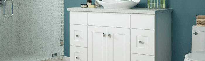 JSI Cabinetry Designer Series - Dover White Cabinets