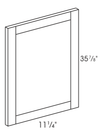 DWEP36 - Dartmouth White - 36" Wall Decorative End Panel