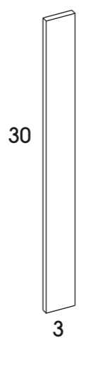 F330 - Berwyn Opal - Filler - 3" x 30"