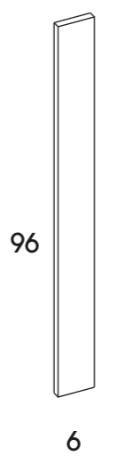 F696 - Berwyn Opal - Filler - 6" x 96"
