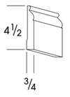 FB - Dartmouth Brownstone - Furniture Base Molding