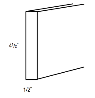 JSI - TK8 - Essex White - 8' Toe Kick