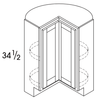 LS36 - Berwyn Opal - Lazy Susan - Bifold Doors