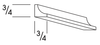 MICW - Dartmouth White - Inside Corner Molding