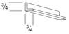 MOCW - Dartmouth White - Outside Corner Molding