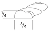 MROPE - York White - Rope Molding