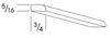 MSW - Dartmouth White - Scribe Molding
