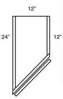 TB12R - Essex Castle - Transition Base Cabinet - Single Door Hinged Right