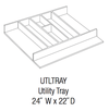 UTLTRAY - Norwich Recessed - Utility Tray