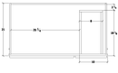 V3621D-R - Norwich Slab - Vanity Base 2 Door, 2 Drawers - Drawers on Right
