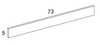 V573ST - Dartmouth White - Straight Valance