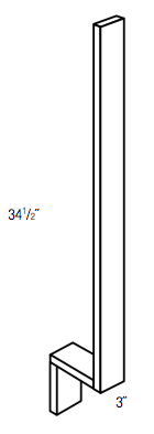 VBF3 - Trenton Slab - Vanity Filler