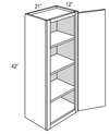 W2142 - Amesbury Mist - Wall Cabinet - Single Door