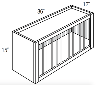 W3615PL  - Yarmouth Slab - Plate Rack