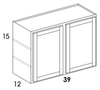 W3915 - Berwyn Opal - Wall Cabinet - Double Doors - Special Order