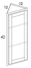 WEC1242 - Berwyn Opal - Wall End Cabinet - Single Door
