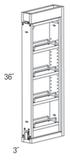 WF336PULL-SFTCLOSE - Dover Castle - Soft Close Wall Filler Pullout