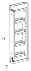 WF342PULL-SFTCLOSE - Dover Lunar - Soft Close Wall Filler Pullout