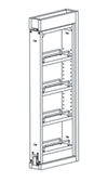 WF3PULL - Trenton Recessed - Wall Filler Pull-out for 3" Filler