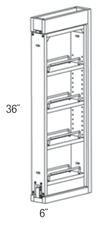 WF636PULL-SFTCLOSE - Dover Lunar - Soft Close Wall Filler Pullout