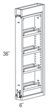 WF636PULL-SFTCLOSE - Yarmouth Slab - Soft Close Wall Filler Pullout