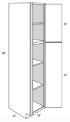 WP1884 - Essex White - Pantry Cabinet - Single Door