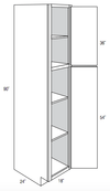 WP1890 - Amesbury White - Pantry Cabinet - Single Door