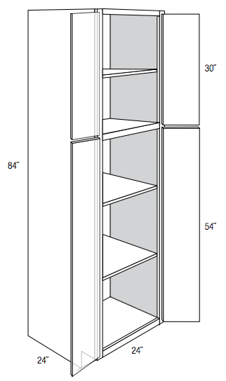 https://www.thewcsupply.com/cdn/shop/products/wp2484b-dover-white-pantry-cabinet-butt-doors-jsi-cabinetry-designer-series-wholesale-cabinet-supply.png?v=1683664091