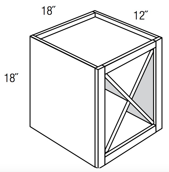 WR1818 - Yarmouth Slab - X Cube Wine Rack