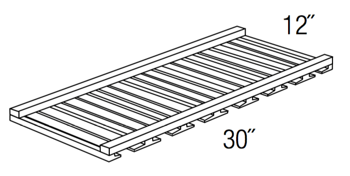 WR30GH - Yarmouth Slab - Glass Holder